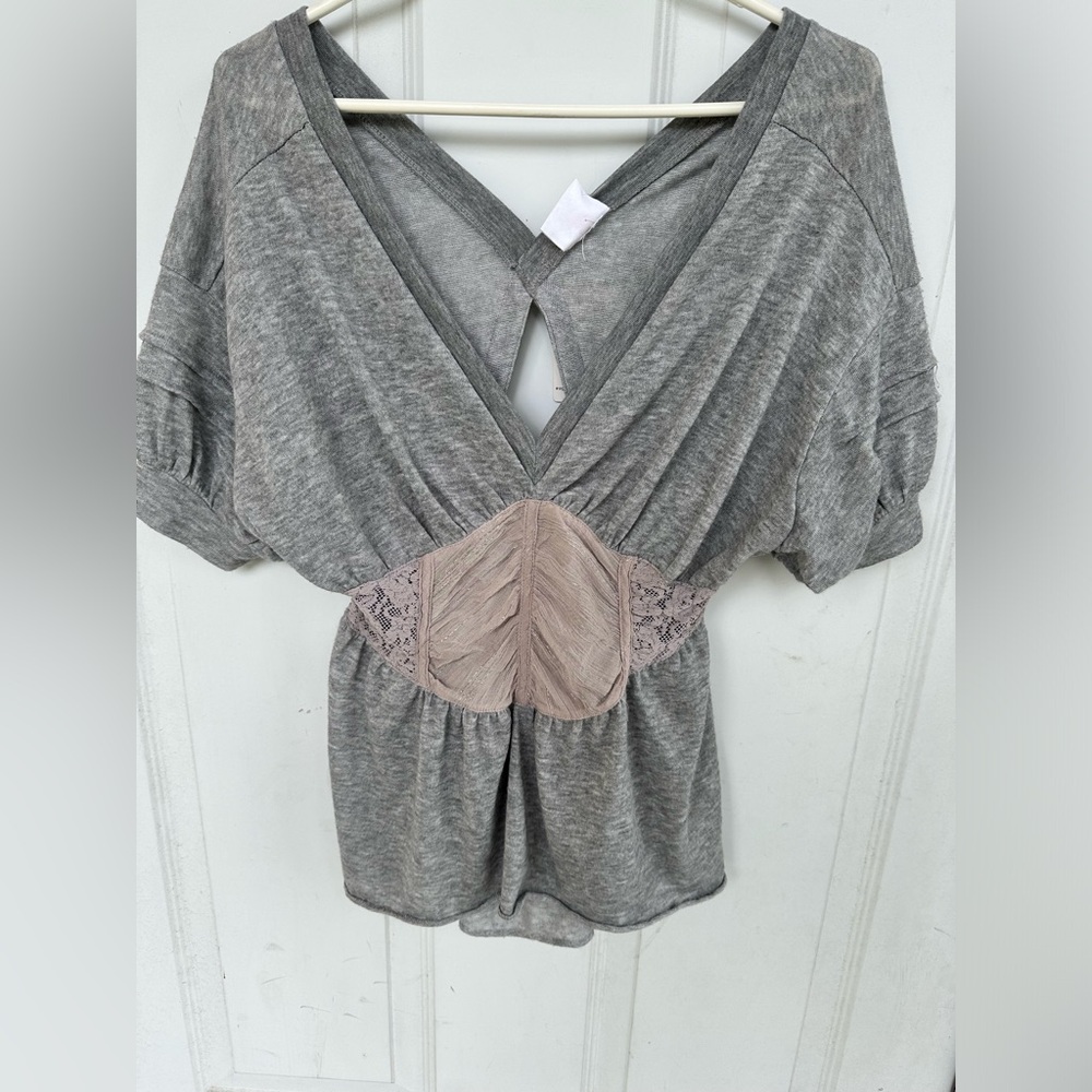Free people grey heath size medium